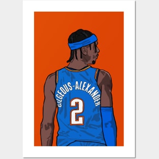 Shai Gilgeous-Alexander Back-To Posters and Art